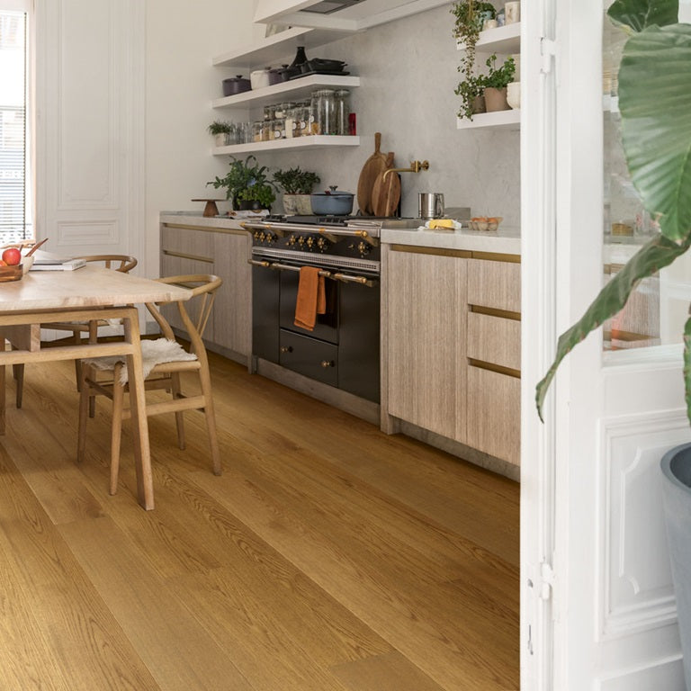 Toffee Brown Oak Extra Matt Laminate Wooden Flooring 19 x 182cm-Unilin Distribution-Delforno