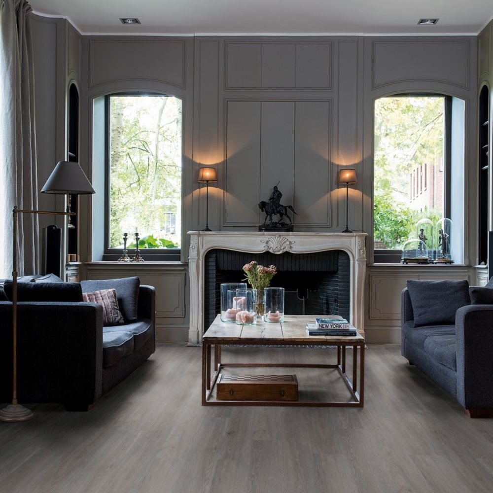 Silk Oak Dark Grey 5mm Luxury Vinyl Tile 18.9 x 125.1cm-Delforno
