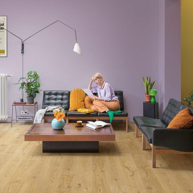 Cottage Oak Natural Vinyl Flooring 18.90 x 125.10cm-Unilin Distribution-Delforno