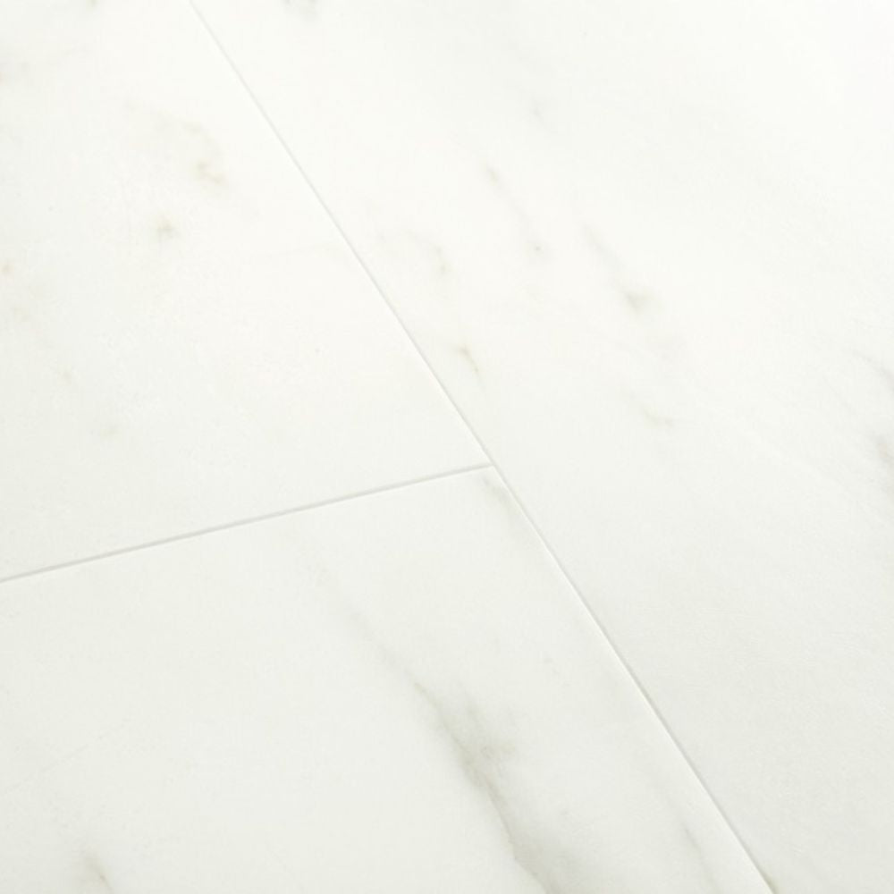Marble Carrara White 5mm Luxury Vinyl Tile 30.50cm X 60.59cm-Delforno
