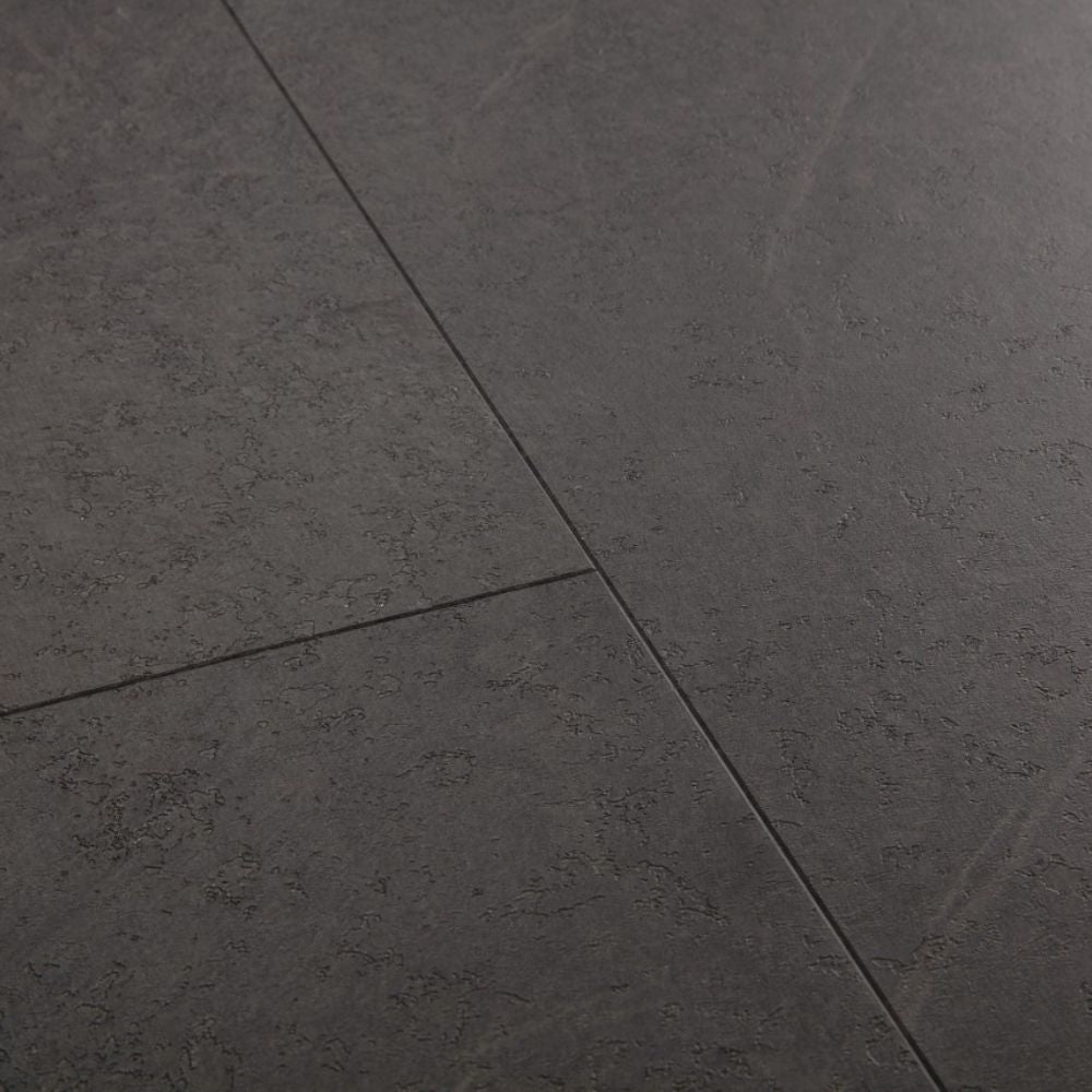 Black Slate 5mm Luxury Vinyl Tile 30.50cm X 60.59cm-Delforno
