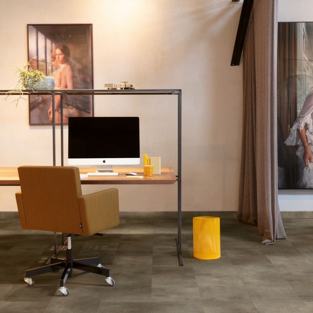 Oxidized Rock 5mm Luxury Vinyl Tile 30.50cm X 60.59cm-Delforno