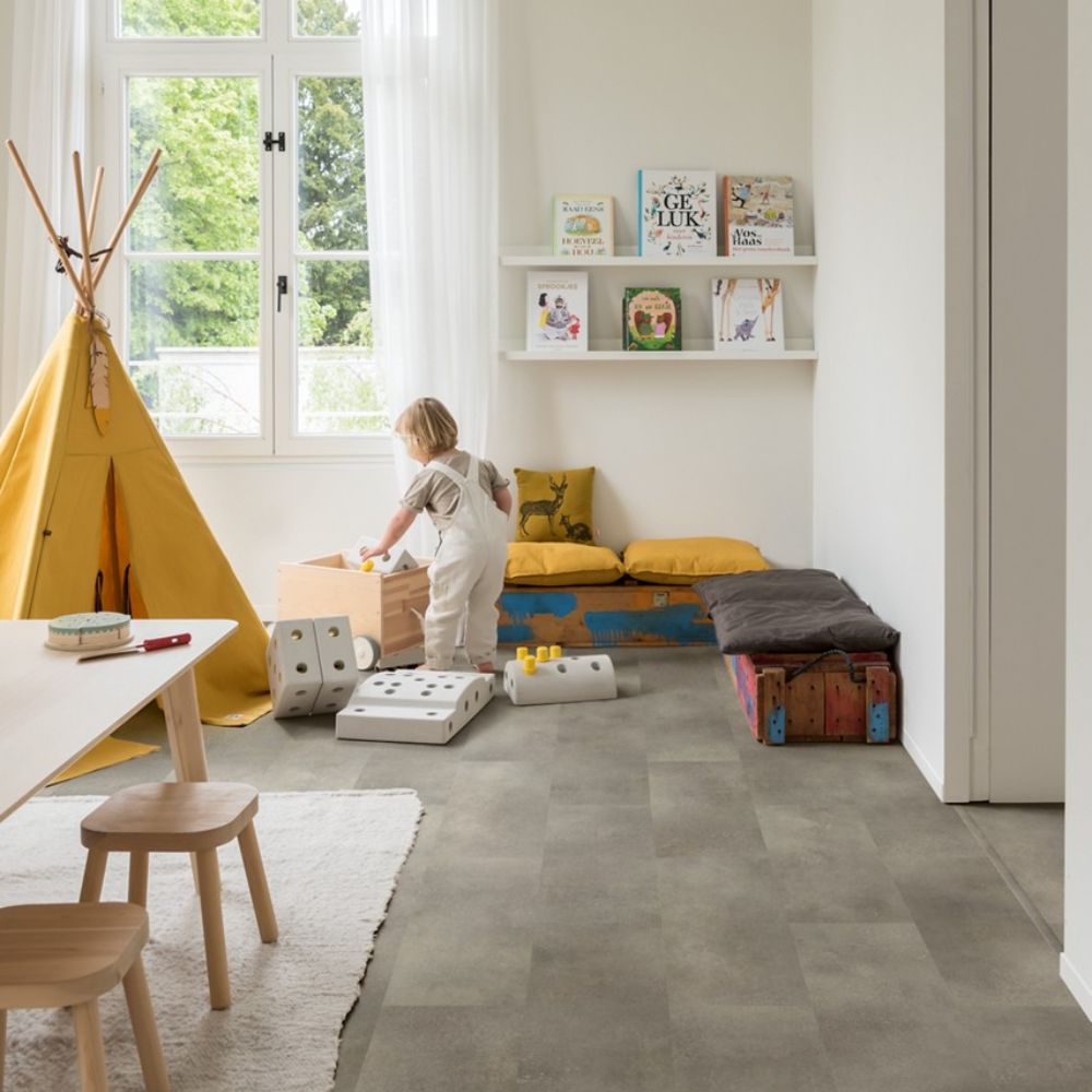Concrete Rock 5mm Luxury Vinyl Tile 30.50cm X 60.59cm-Delforno