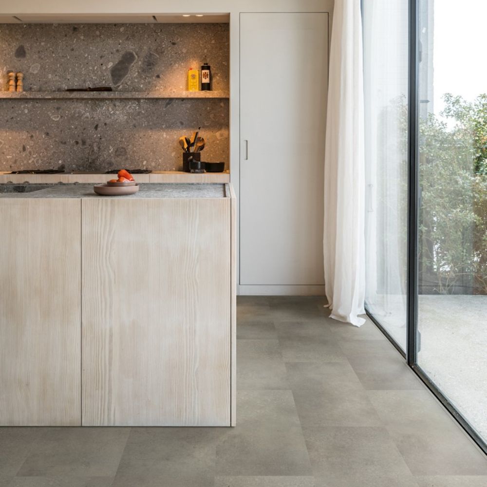 Concrete Rock 5mm Luxury Vinyl Tile 30.50cm X 60.59cm-Delforno