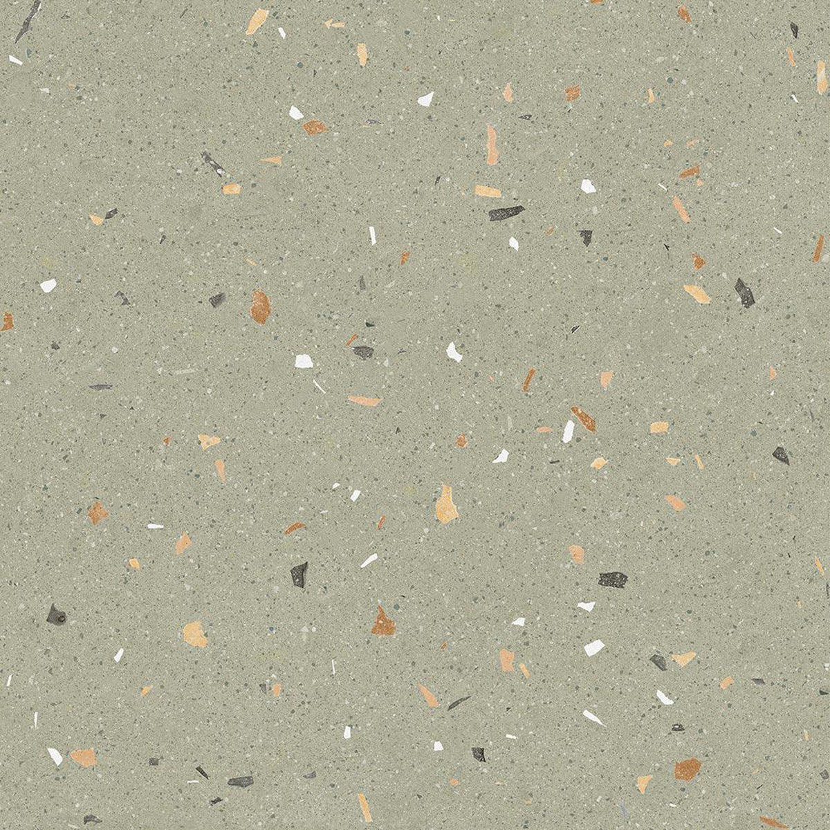 Terrazzo Collection Croccante Menta Glazed Porcelain 60 x 60cm-Delforno