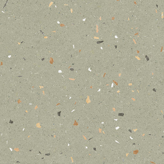 Terrazzo Collection Croccante Menta Glazed Porcelain 60 x 60cm-Delforno