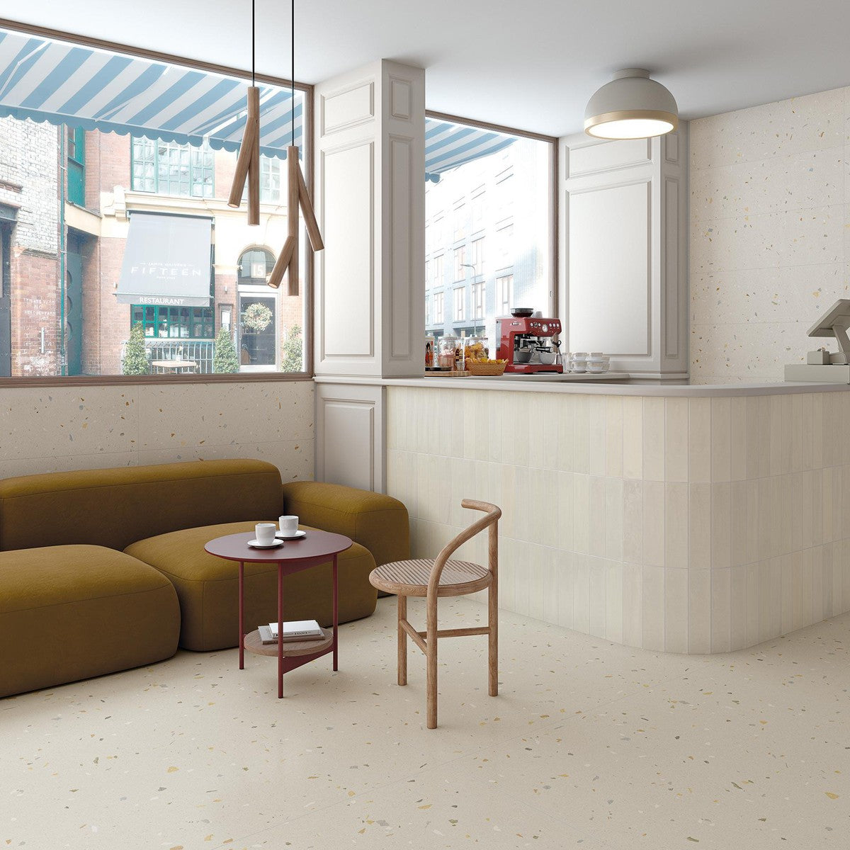 Terrazzo Collection Croccante Tutti Glazed Porcelain 60 x 60cm-Delforno