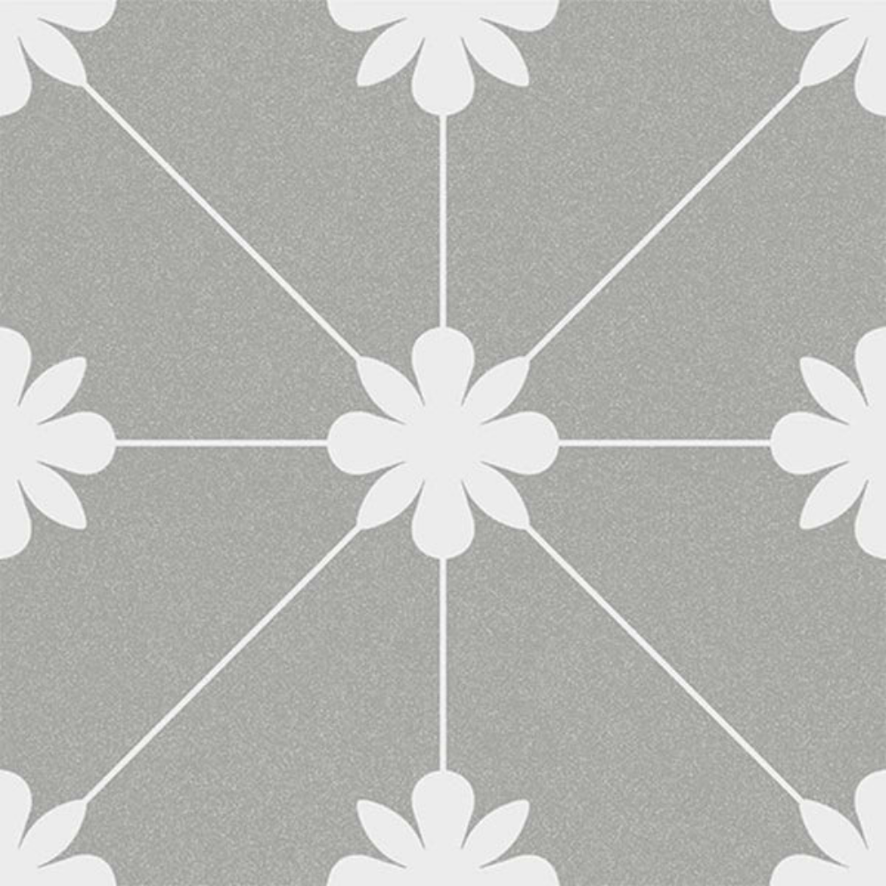 Tuban Gris Porcelain Tile 20 x 20cm-Vives-Delforno