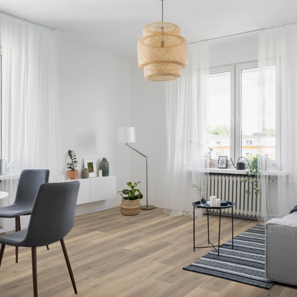 Greige Oak Laminate Wooden Flooring 19.6 x 121.5cm-Wood Innovations-Delforno