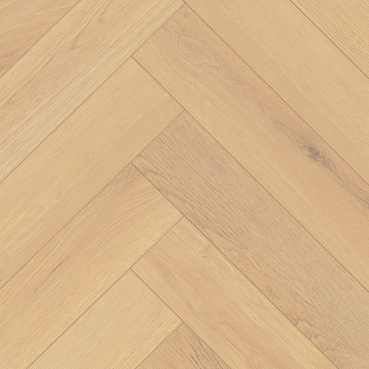 Milano Rosso Oak Herringbone Laminate Wooden Flooring 10.10cm x 60.60cm-Delforno