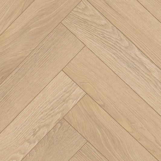 Milano Terra Oak Herringbone Laminate Wooden Flooring 10.10cm x 60.60cm-Delforno