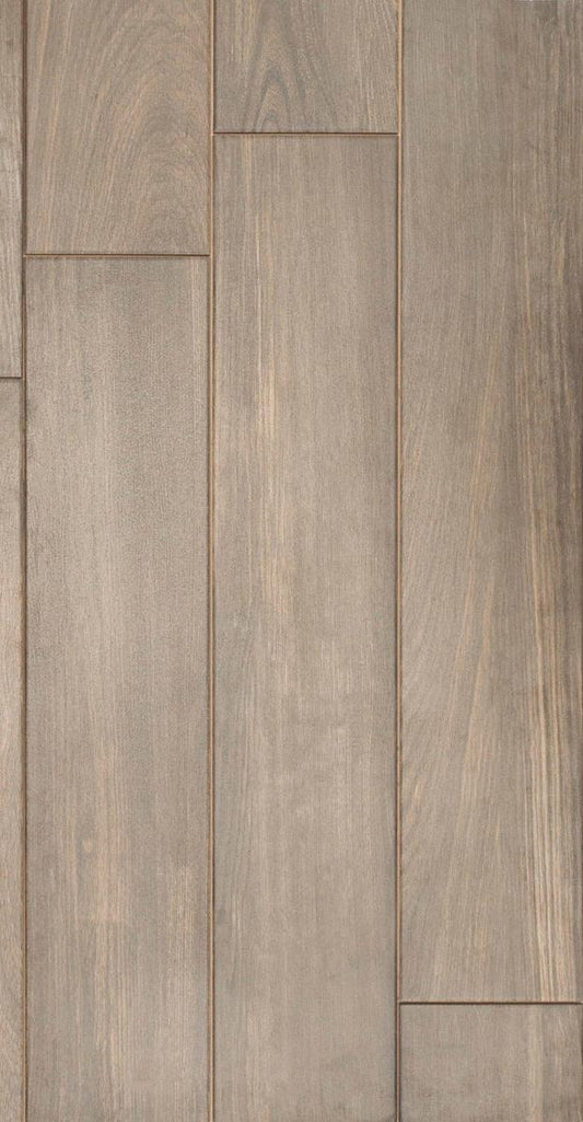 Woodlands 25 Wenge Wood Effect Porcelain Tile 15 x 90cm-Delforno