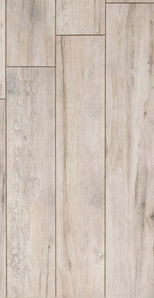 Woodlands 26 Grey Oak Wood Effect Porcelain Tile 15 x 90cm-Delforno