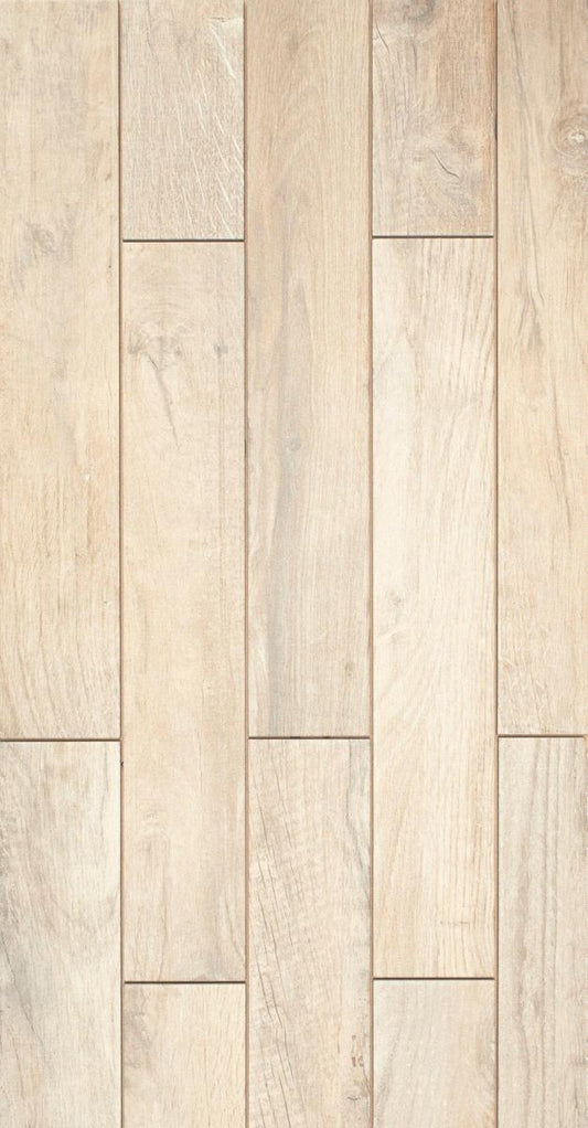 Woodlands 49 Elm Wood Effect Porcelain Tile 9.8 x 59.3cm-Delforno