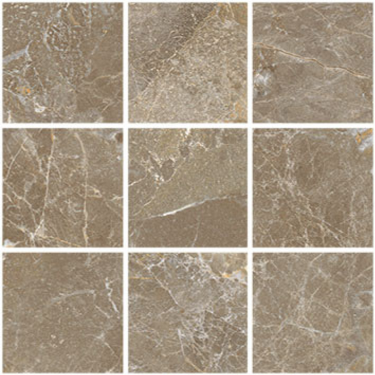 Cosmopolitan Tortora Porcelain Tile 30 x 30cm-Delforno
