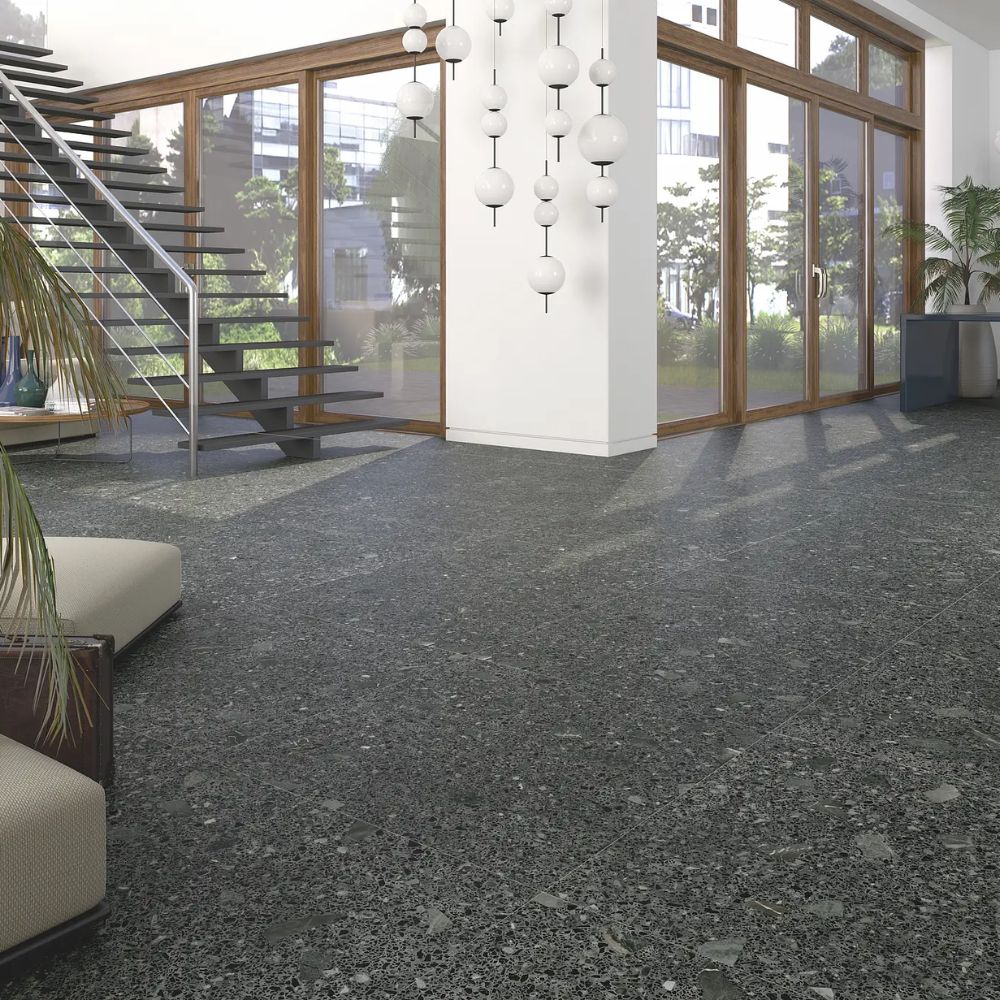Miscela-R Grafito Polished 80 X 80cm-Arcana Ceramica-Delforno
