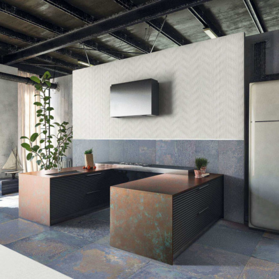 Corten Sapphire Natural Porcelain Tile 60 x 60cm-Delforno