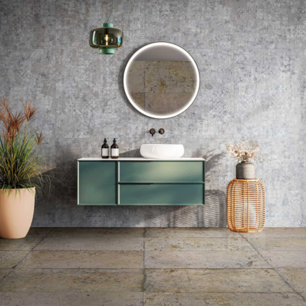 Rug Grey Natural Porcelain Tile 50 x 100cm-Aparici-Delforno
