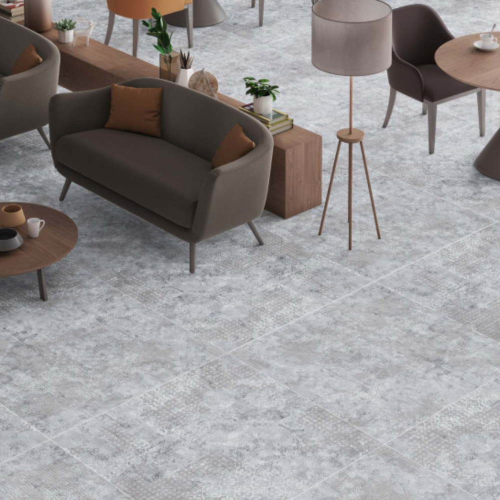 Rug Grey Natural Porcelain Tile 50 x 100cm-Aparici-Delforno