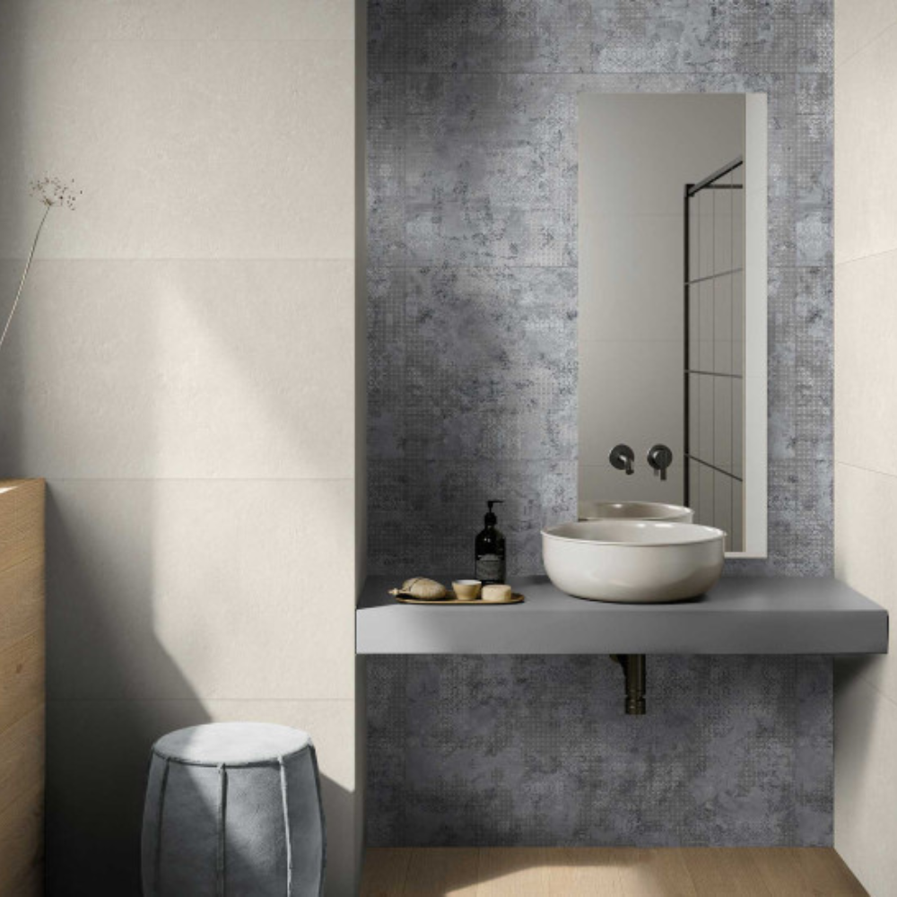 Rug Grey Natural Porcelain Tile 50 x 100cm-Aparici-Delforno