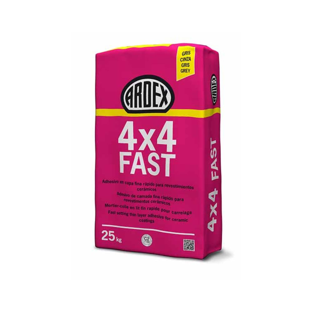 Ardex 4 x 4 Fast Tile Adhesive 25kg - Grey