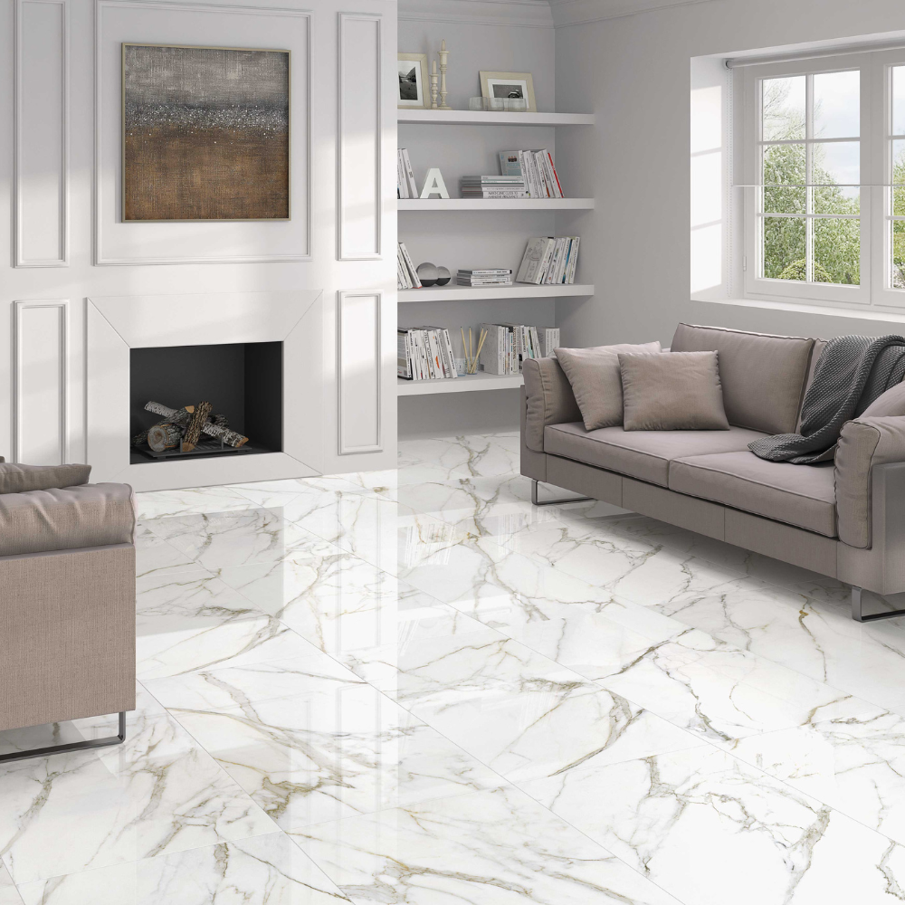 AU Calacatta Gold Porcelain Tile 60 x 120cm