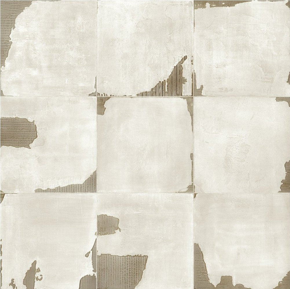 Carton White Natural Porcelain Decorative Tile 59.2 x 59.2cm-Aparici-Delforno