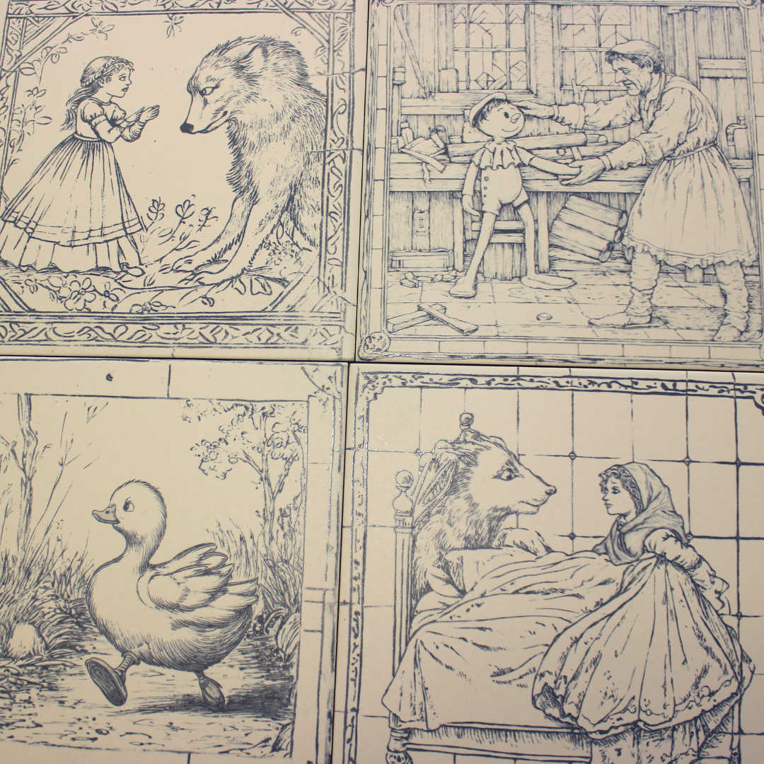 Once Upon A Time Porcelain Tile 25 x 25cm