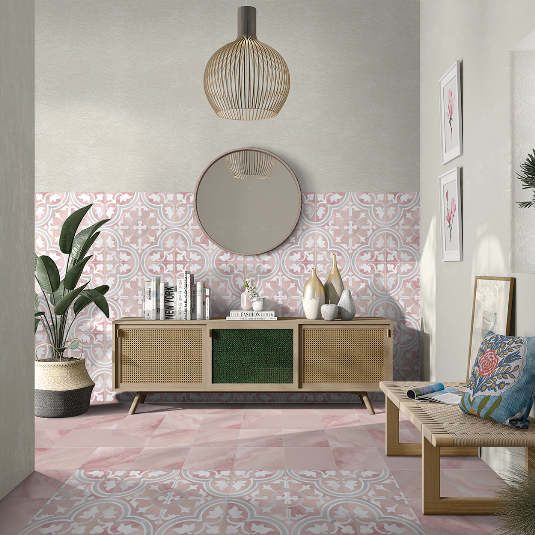 Deco Riviera 2 Porcelain Tile 22.3 x 22.33cm