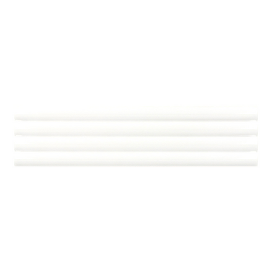 Small Format Costasera Onda White Ceramic Tile 5 x 20cm-Delforno