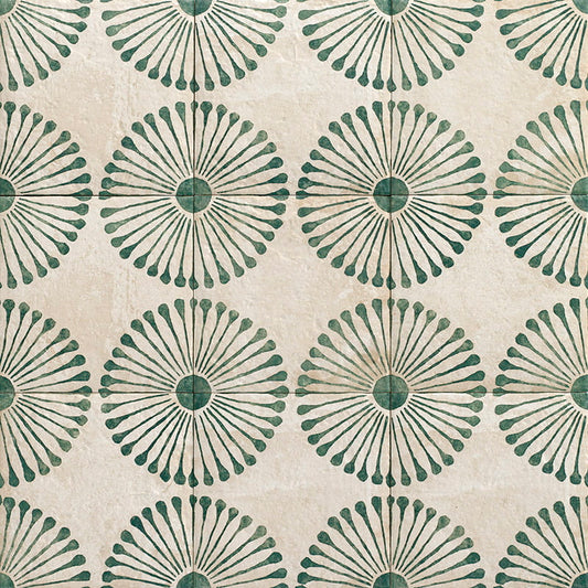 Carino Deco Palma Porcelain Tile 20 x 20cm-Delforno