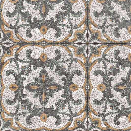 Versailles Mosaico Porcelain Tile 20 x 20cm-Delforno