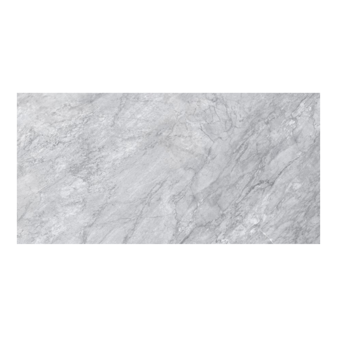 Bardiglio Grey Marble Effect Porcelain Tile 75.5 x 151cm