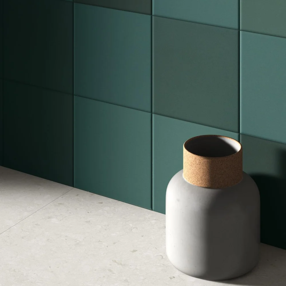 Croma Leaf Porcelain Tile 15 x 15cm