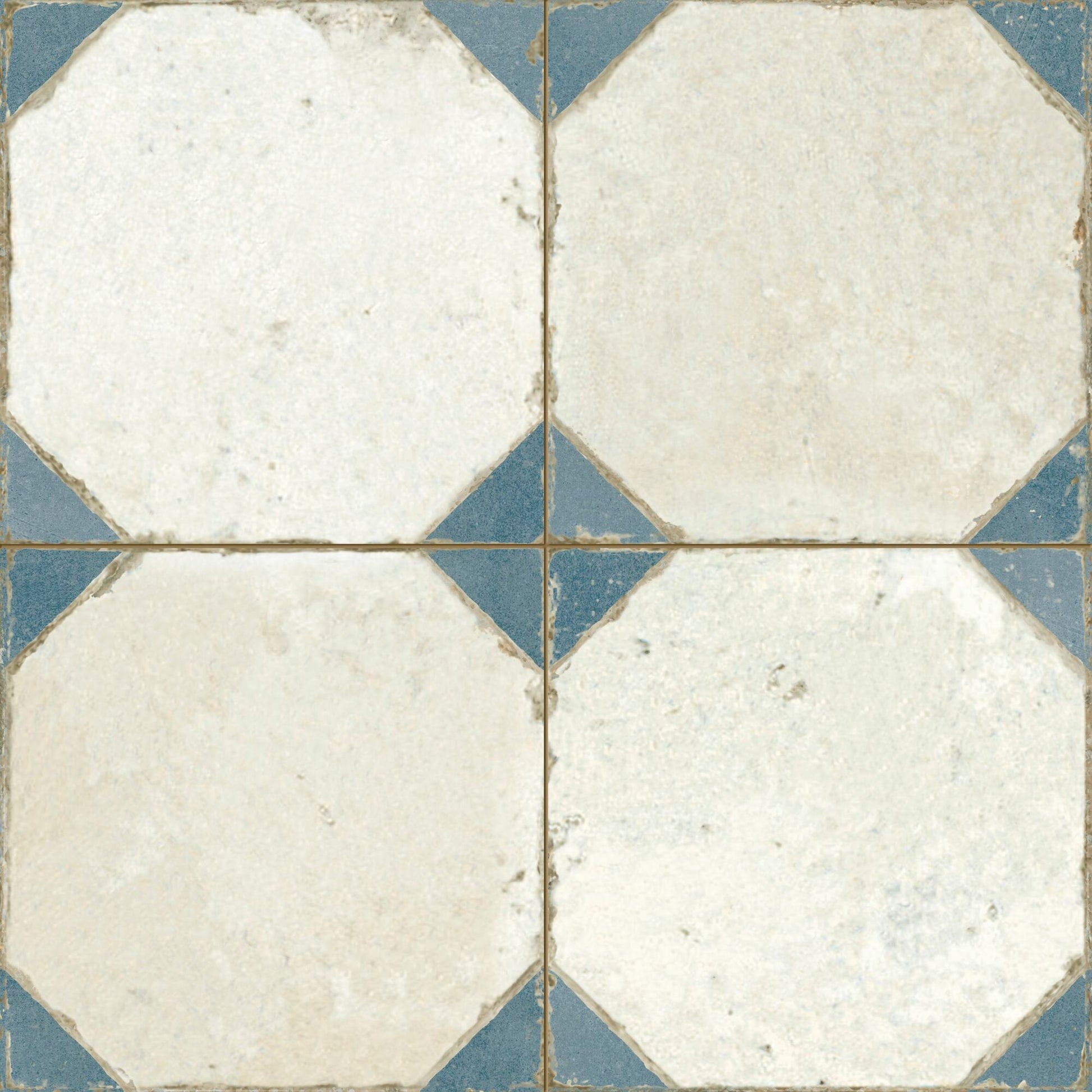 FS Yard Blue Ceramic Tile 45 x 45cm-Delforno