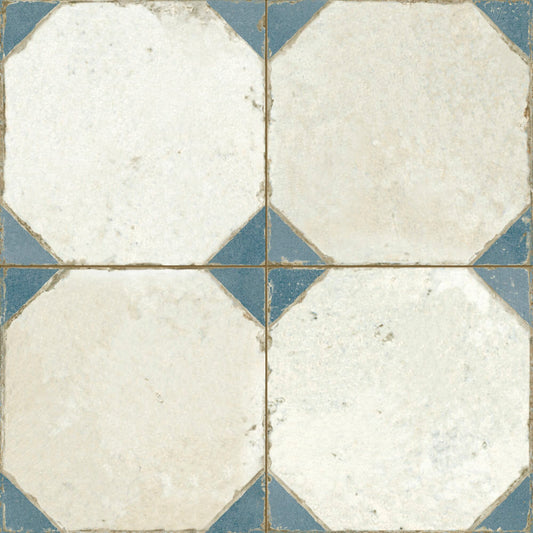 FS Yard Blue Ceramic Tile 45 x 45cm-Delforno