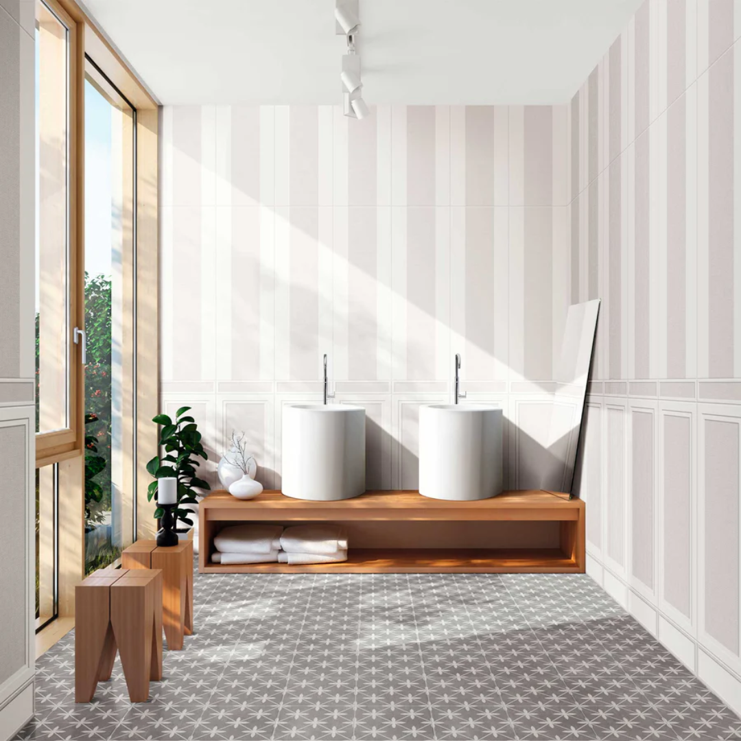 Star Grey Porcelain Tile 45 x 45cm