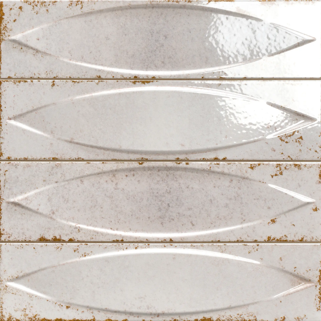 Lens White Porcelain Tile 33x33cm