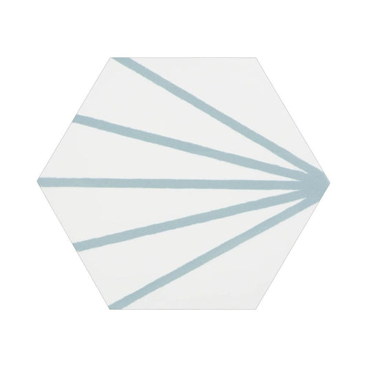 Meraki Line Aquamarina Porcelain Tile 19.8 x 22.8cm-Bestile S.L.-Delforno