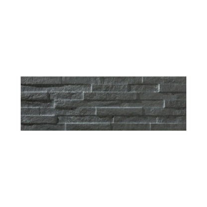 Brickstone Black Porcelain Tile 16.3 x 51.7cm-Bestile S.L.-Delforno