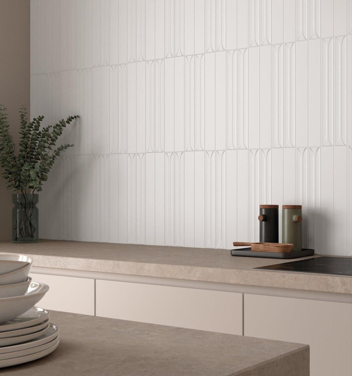 Architectural Format Hopp White Matt 5x40-Delforno