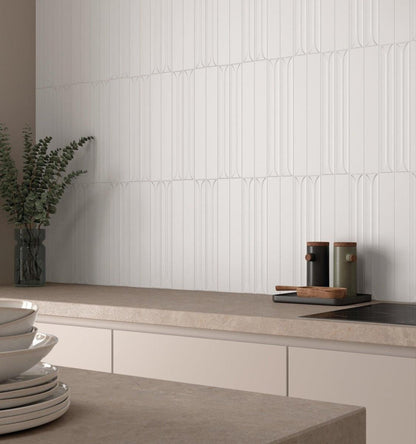 Architectural Format Hopp White Matt 5x40-Delforno