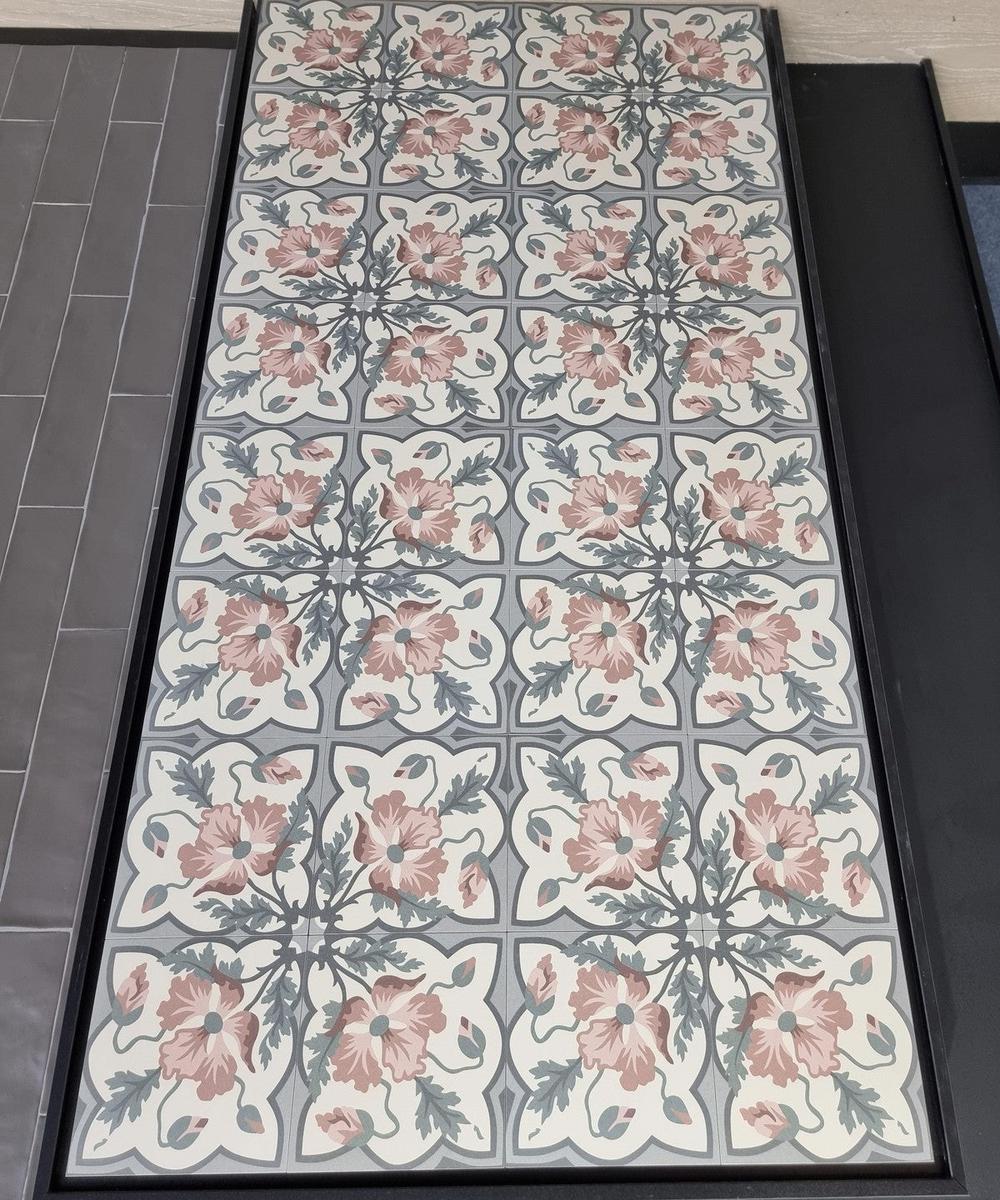 Authentic Pattern Porcelain Fifteen Jean-Tiles-Delforno