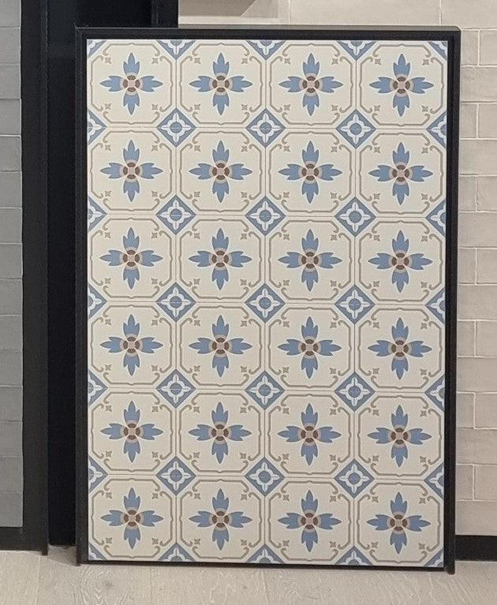 Authentic Pattern Paula Porcelain Tile 15 x 15cm-Delforno