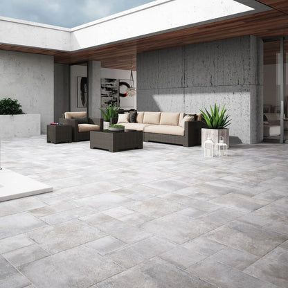 Adobe Silver Modular Porcelain Tile 50 x 50cm-Delforno