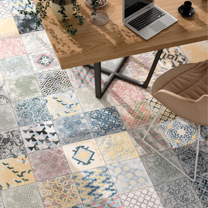 Perseo Mix Porcelain Tile 25 x 25cm-CODICER-Delforno