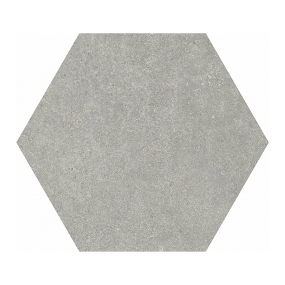 Traffic Grey Hex Porcelain Tile 25 x 25cm-CODICER-Delforno