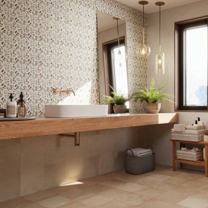Garden Whisper Porcelain Tile 25 x 25cm-CODICER-Delforno