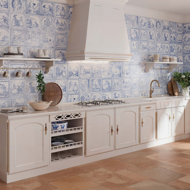 Once Upon A Time Porcelain Tile 25 x 25cm-Delforno