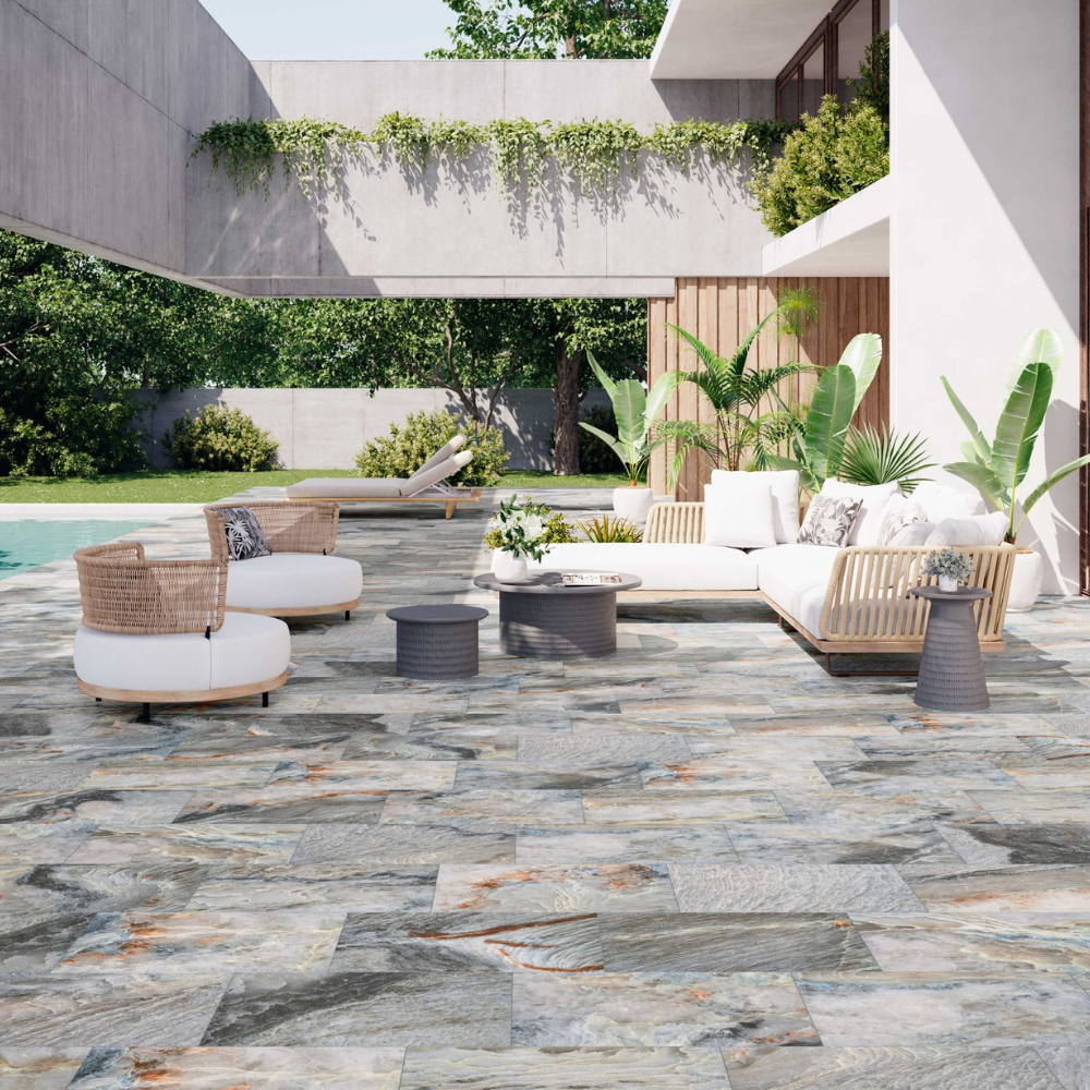 Mural Kai 40 Piece Mural Porcelain Tile 44cm x 66cm-CODICER-Delforno